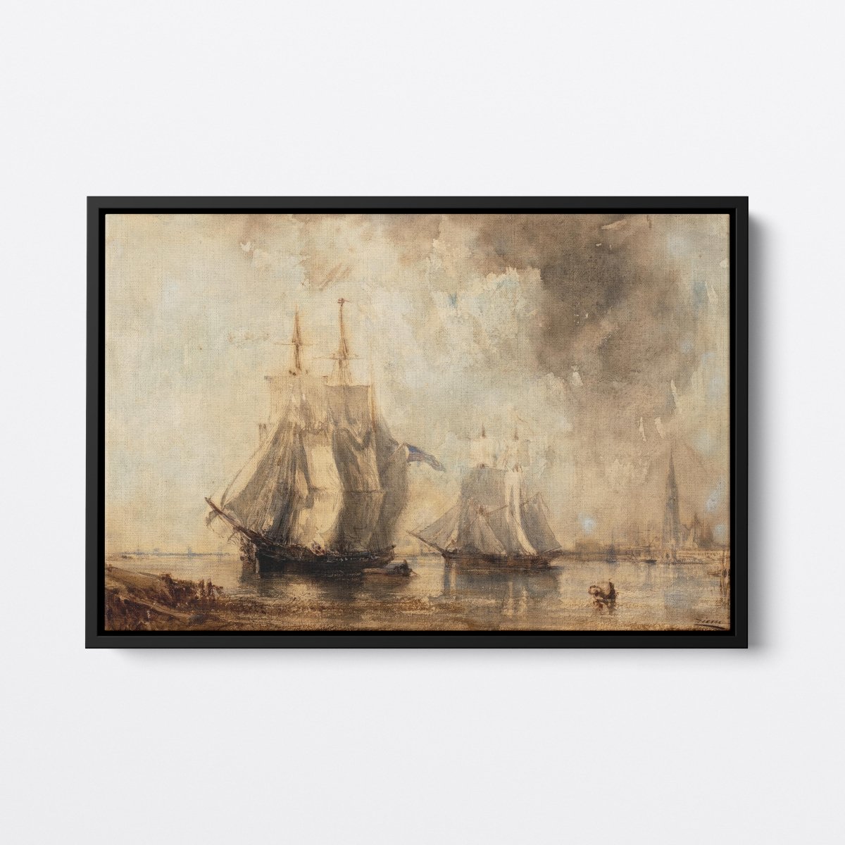 The Scheldt at Antwerp | Félix Ziem | Ave Legato Art Prints