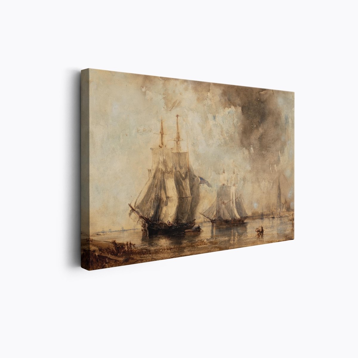 The Scheldt at Antwerp | Félix Ziem | Ave Legato Art Prints