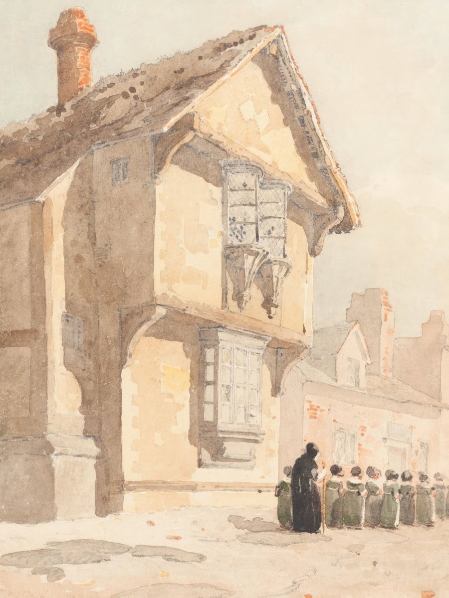 The School Walk | David Cox | Ave Legato Art Prints