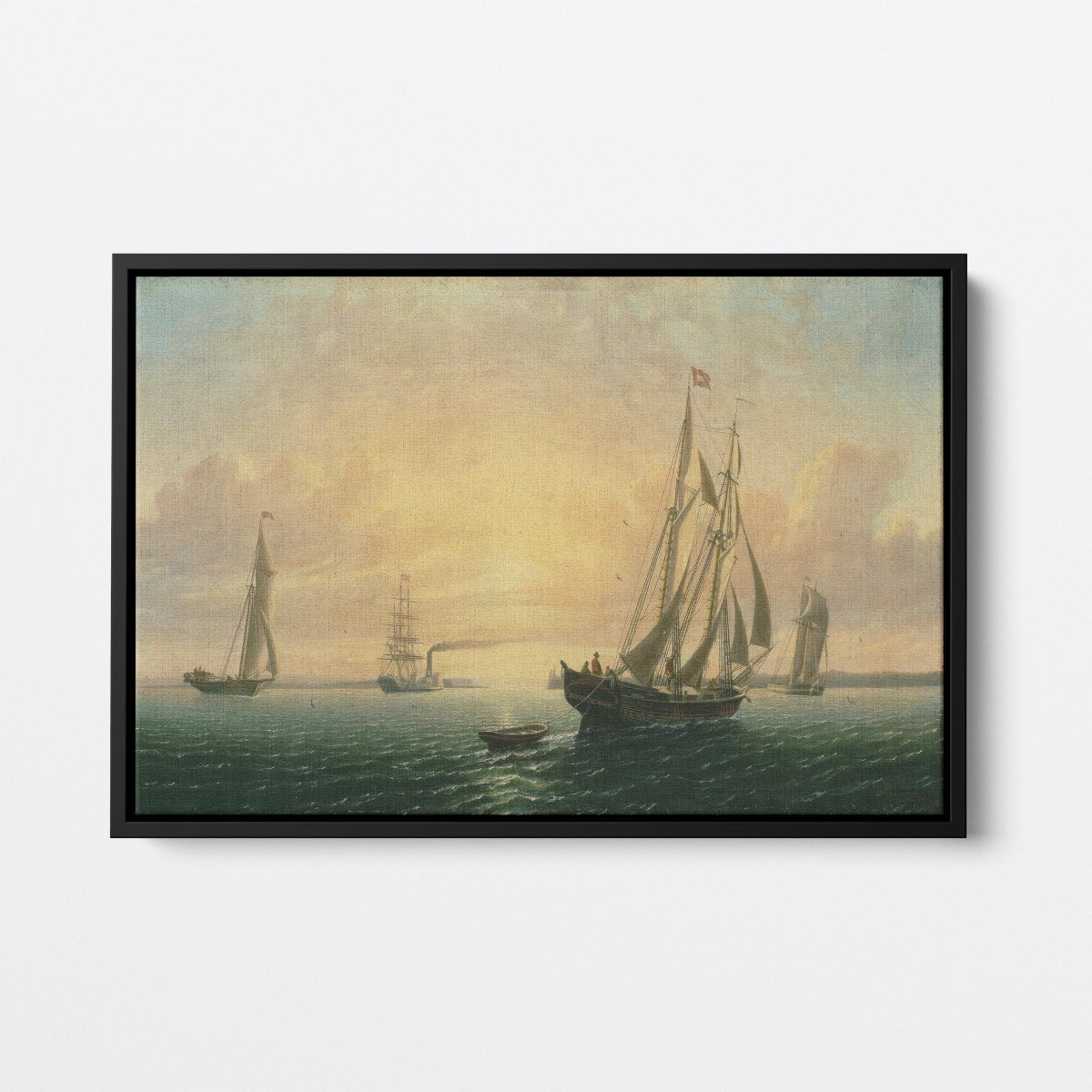 The Schooner Jane of Bath, Maine | William Bradford | Ave Legato Art Prints