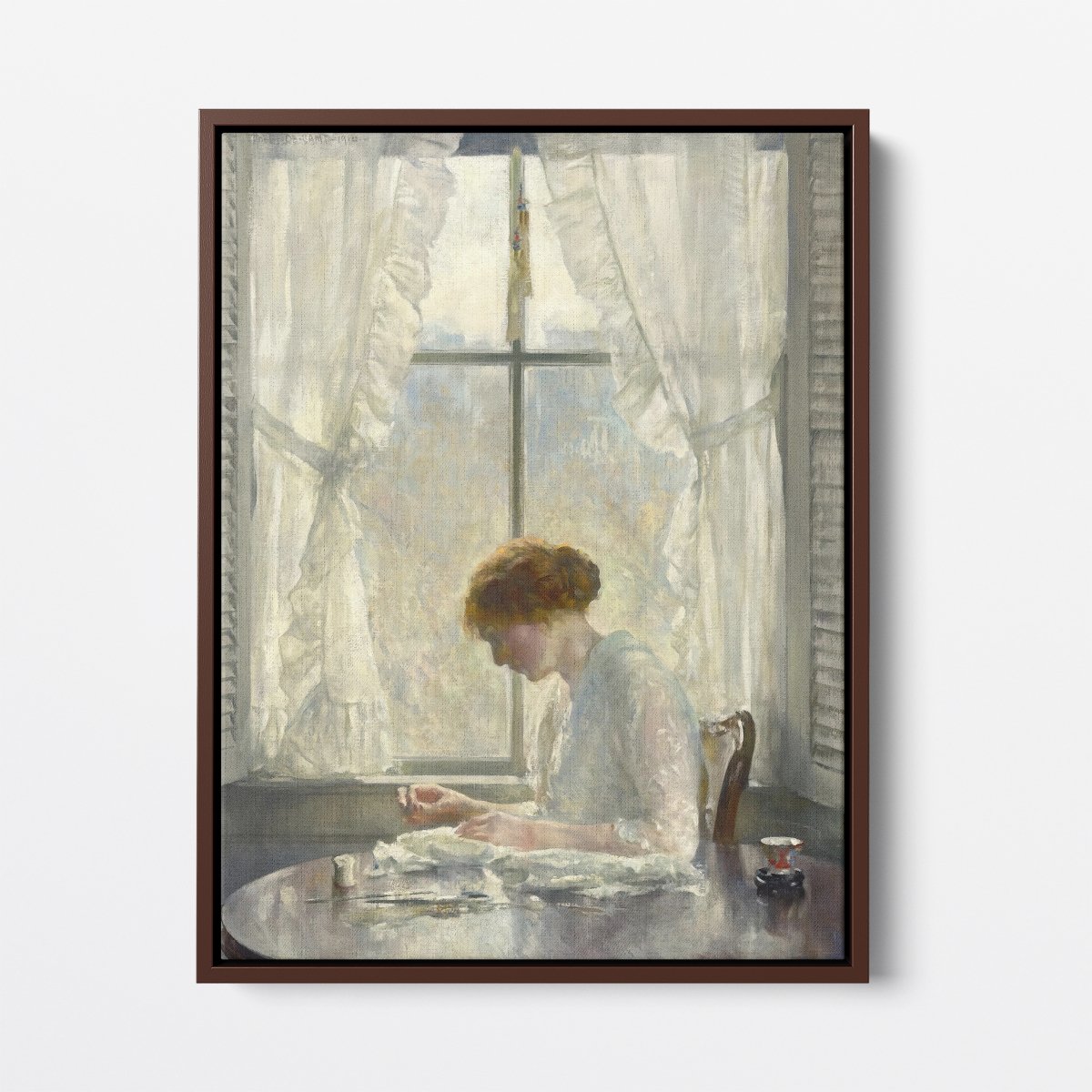 The Seamstress | Joseph Rodefer DeCamp | Ave Legato Art Prints