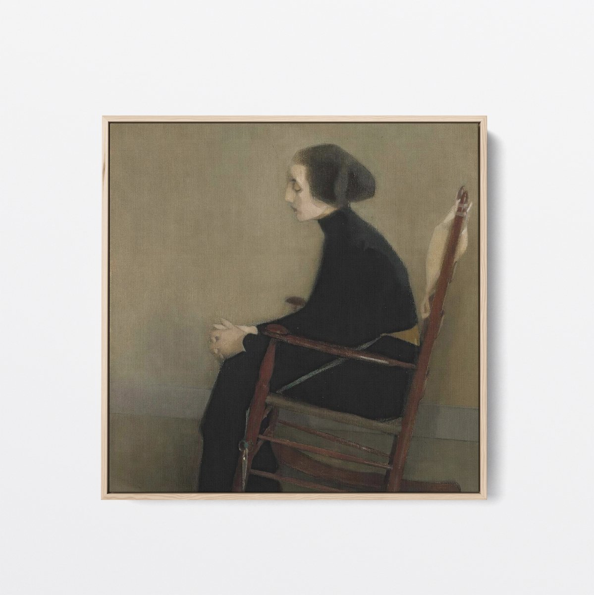 The Seamstress (The Working Woman) | Helene Schjerfbeck | Ave Legato Art Prints