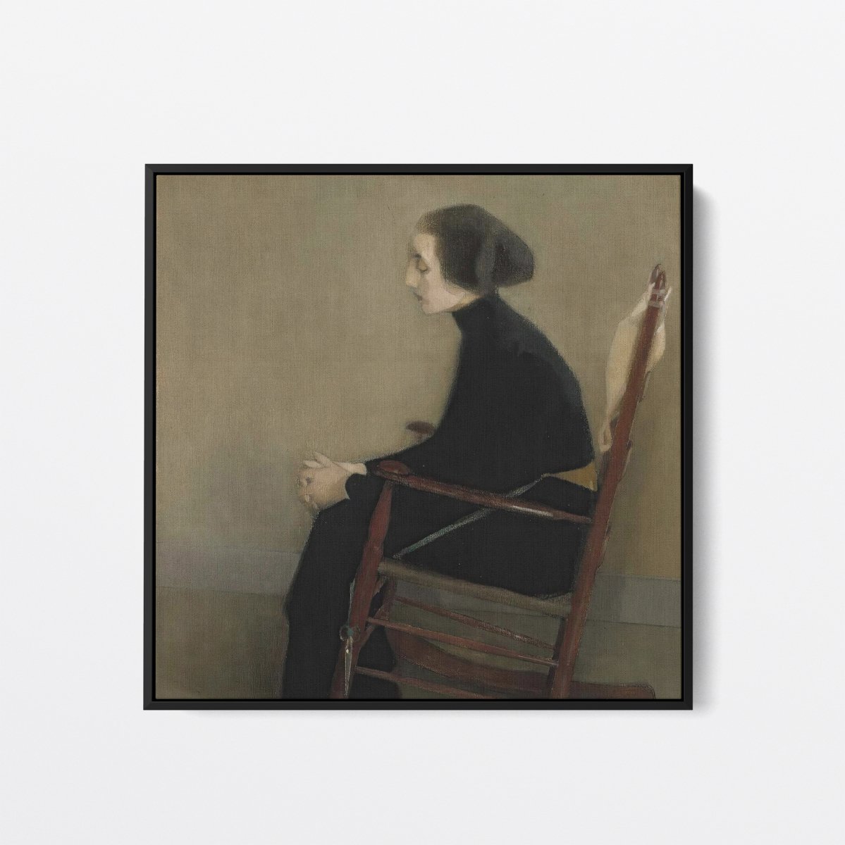 The Seamstress (The Working Woman) | Helene Schjerfbeck | Ave Legato Art Prints