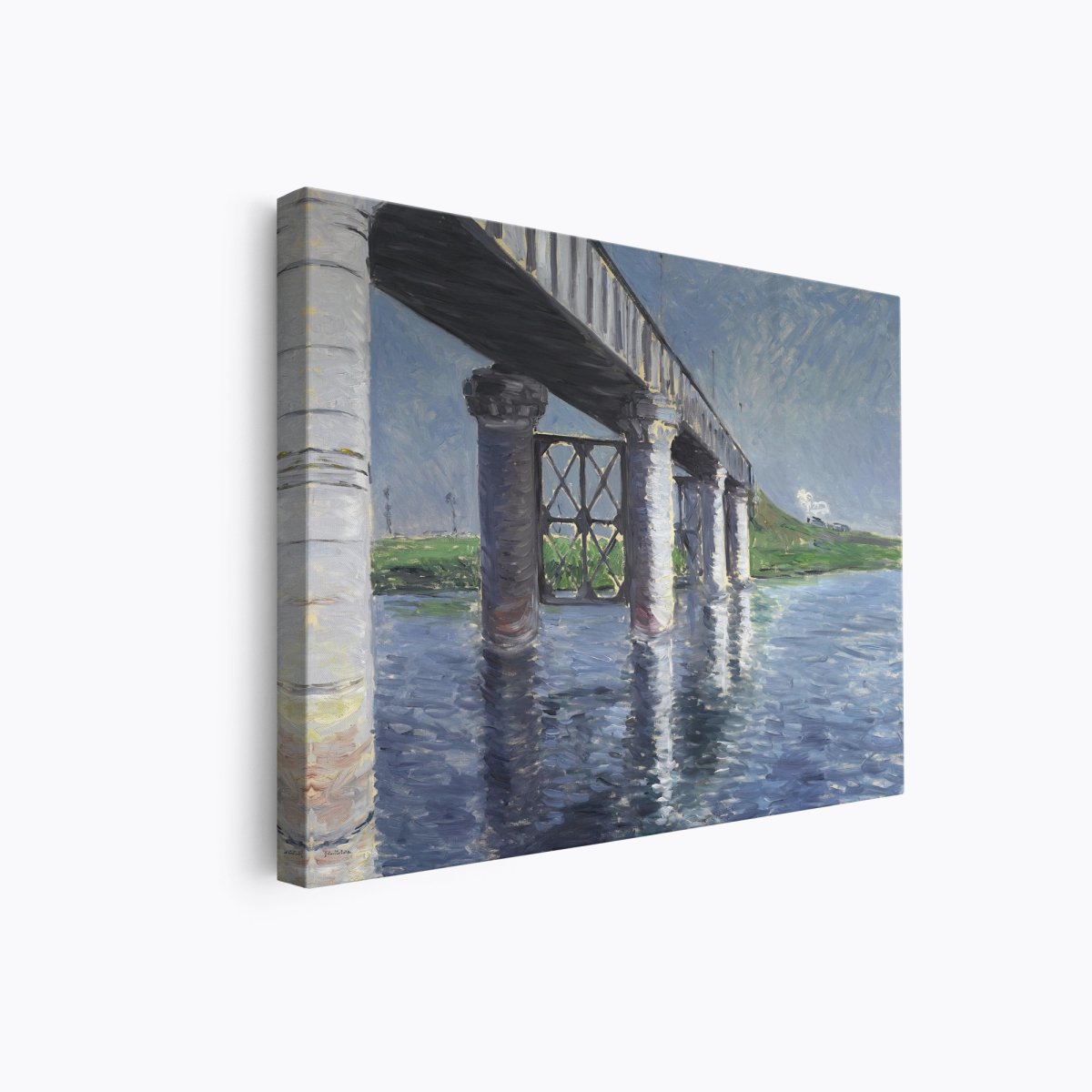 The Seine and the Railroad Bridge | Claude Monet | Ave Legato Art Prints