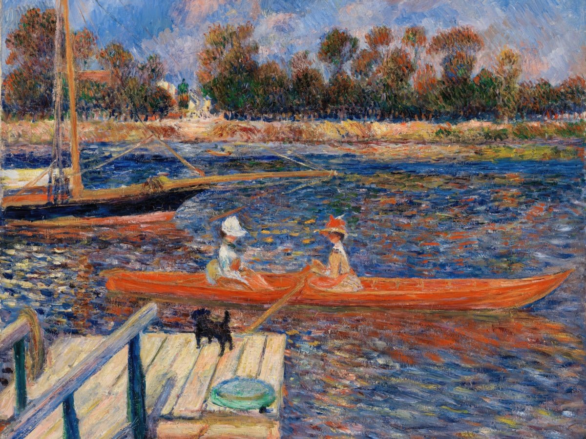 The Seine at Argenteuil | Pierre - Auguste Renoir | Ave Legato Art Prints