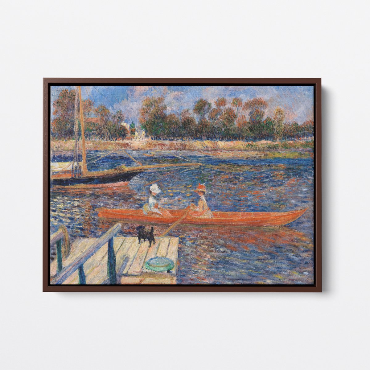 The Seine at Argenteuil | Pierre - Auguste Renoir | Ave Legato Art Prints