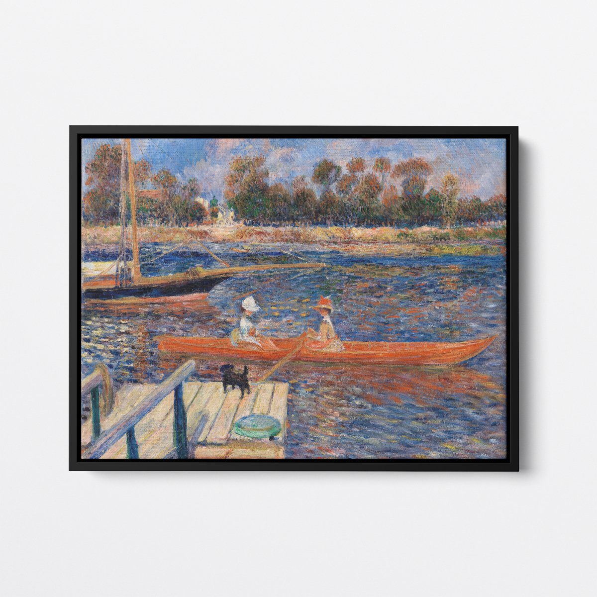 The Seine at Argenteuil | Pierre - Auguste Renoir | Ave Legato Art Prints