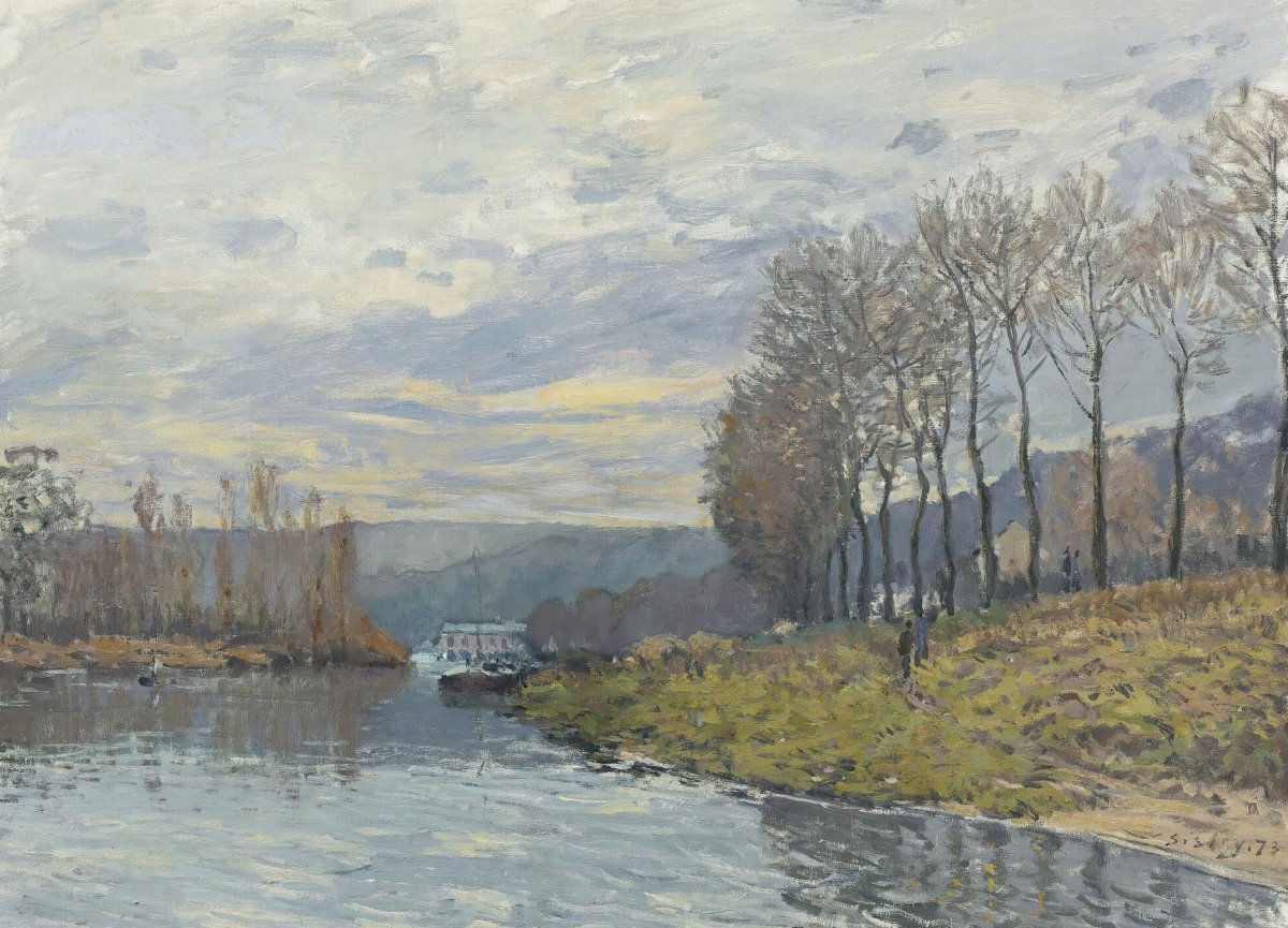 The Seine at Bougival | Alfred Sisley | Ave Legato Art Prints