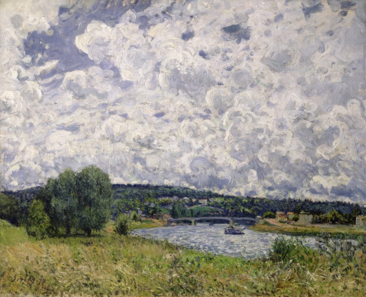 The Seine at Suresnes | Alfred Sisley | Ave Legato Art Prints