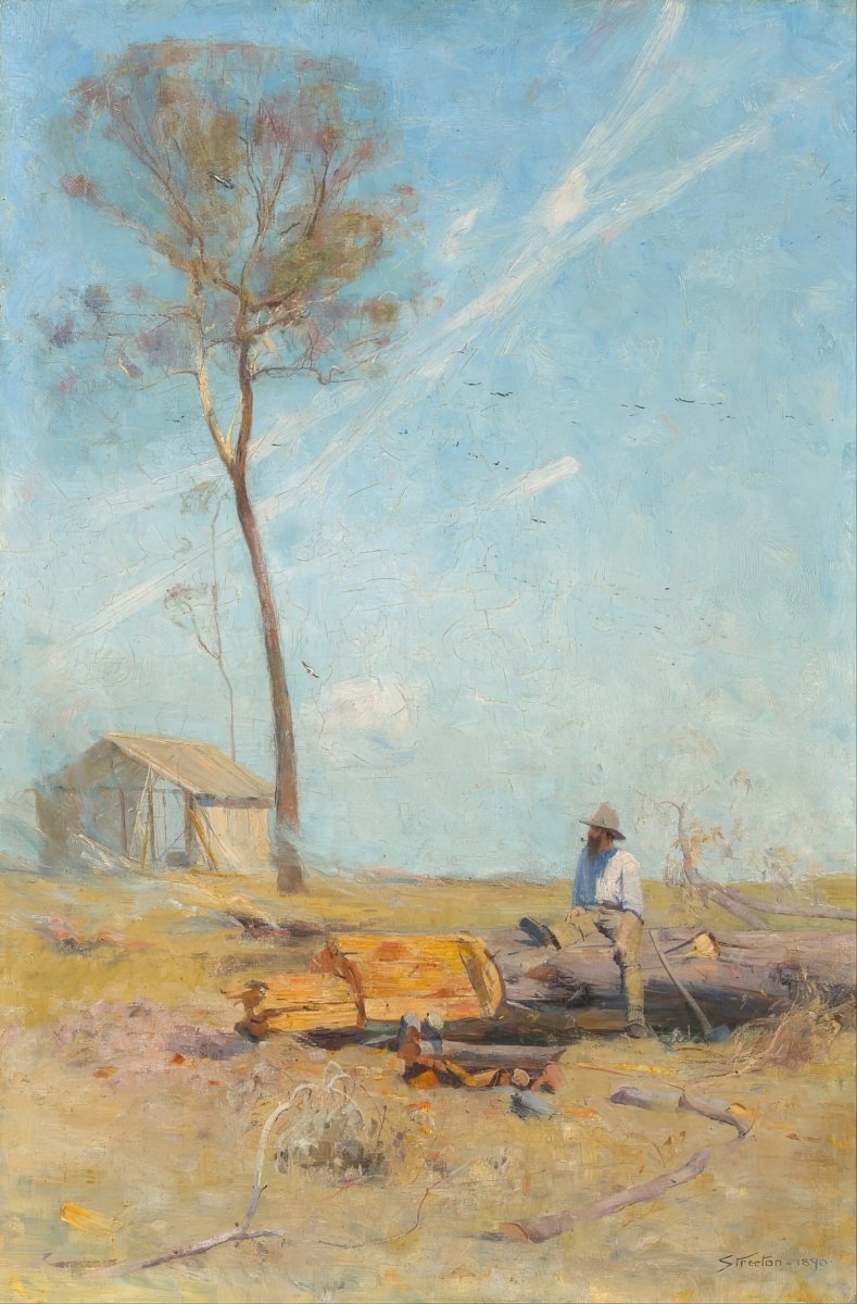 The Selectors Hut | Arthur Streeton | Ave Legato Art Prints