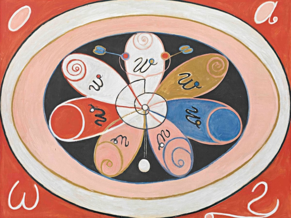 The Seven - Pointed Stars | Hilma af Klint | Ave Legato Art Prints