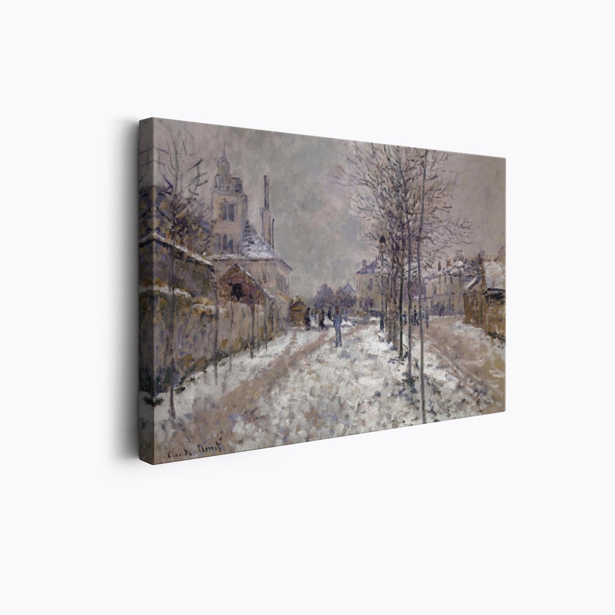 The Snow - Covered Boulevard | Claude Monet | Ave Legato Art Prints