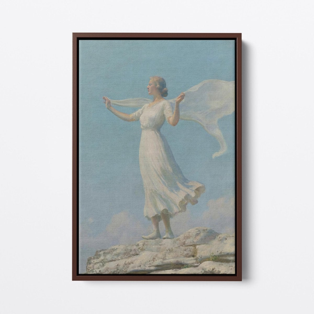 The South Wind, The Breezy Day | Charles Curran | Ave Legato Art Prints