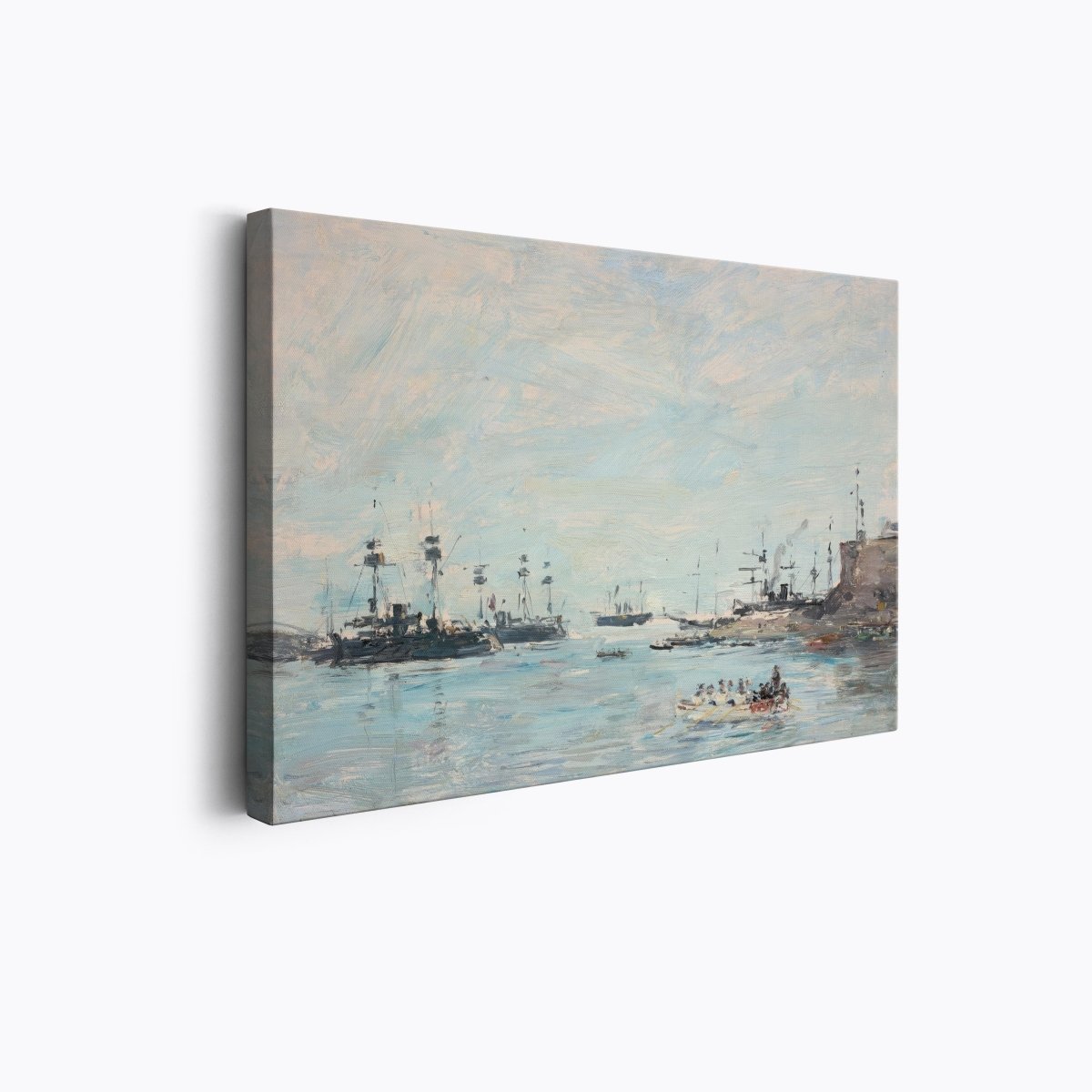 The Squadron off Villefranche | Eugène Boudin | Ave Legato Art Prints