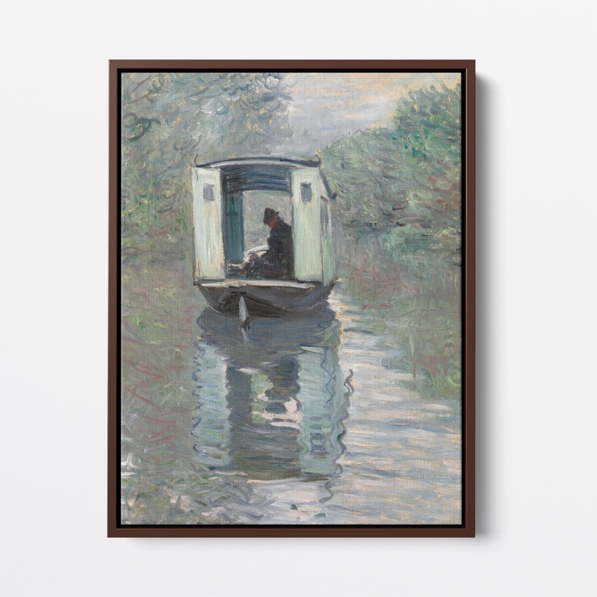 The Studio Boat | Claude Monet | Ave Legato Art Prints