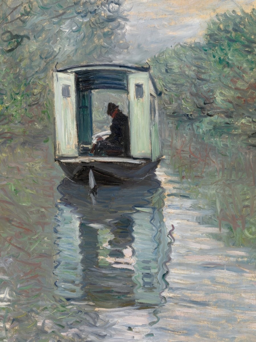 The Studio Boat | Claude Monet | Ave Legato Art Prints