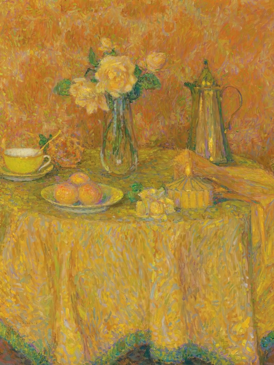 The Table, Yellow Harmony | Henri Le Sidaner | Ave Legato Art Prints