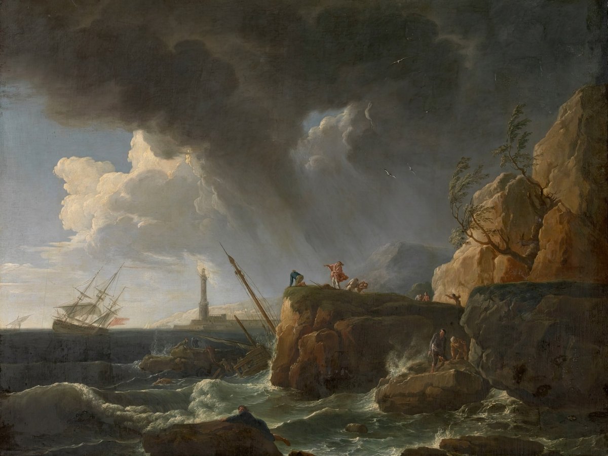 The Tempest | Claude Vernet | Ave Legato Art Prints