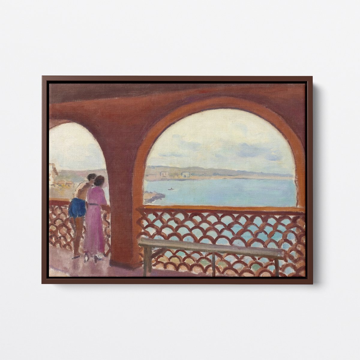 The Terrace at La Madrague | Albert Marquet | Ave Legato Art Prints