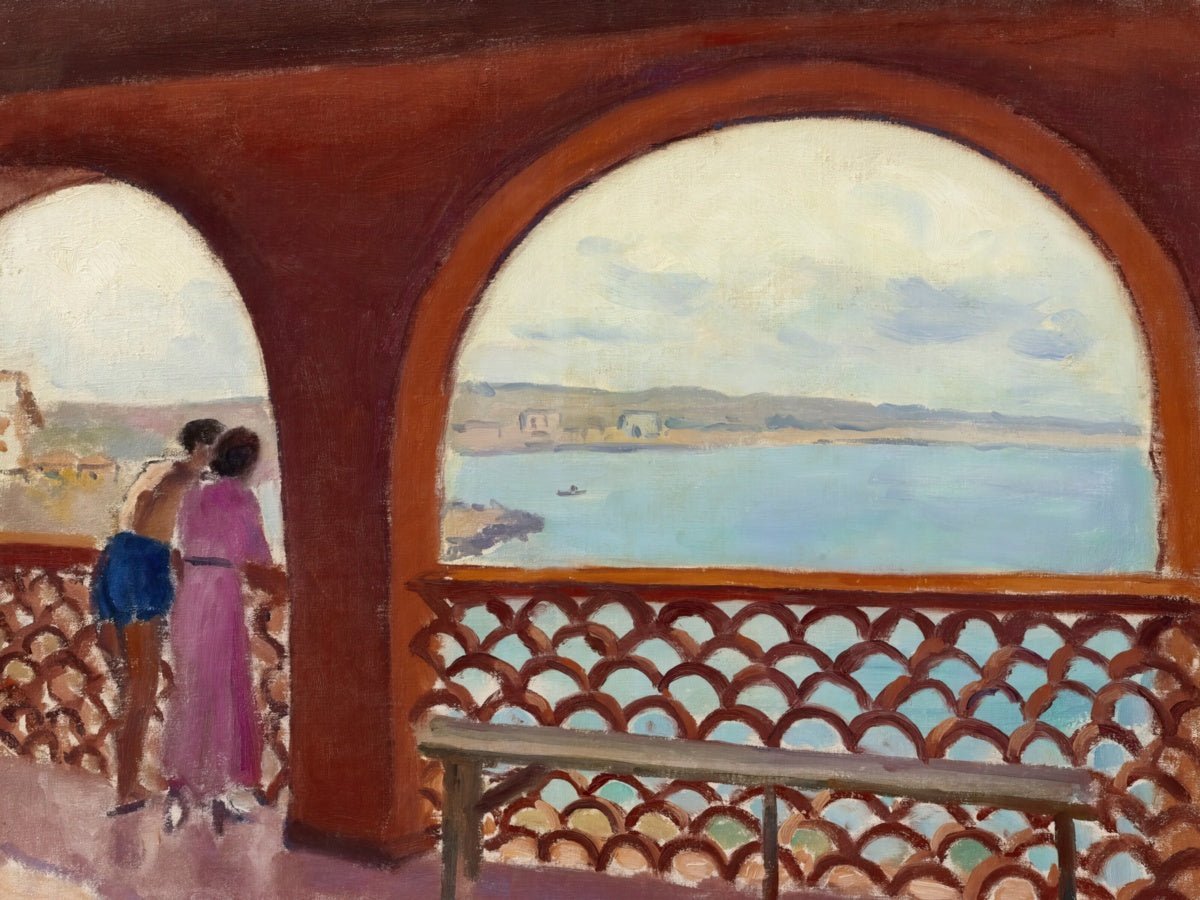 The Terrace at La Madrague | Albert Marquet | Ave Legato Art Prints