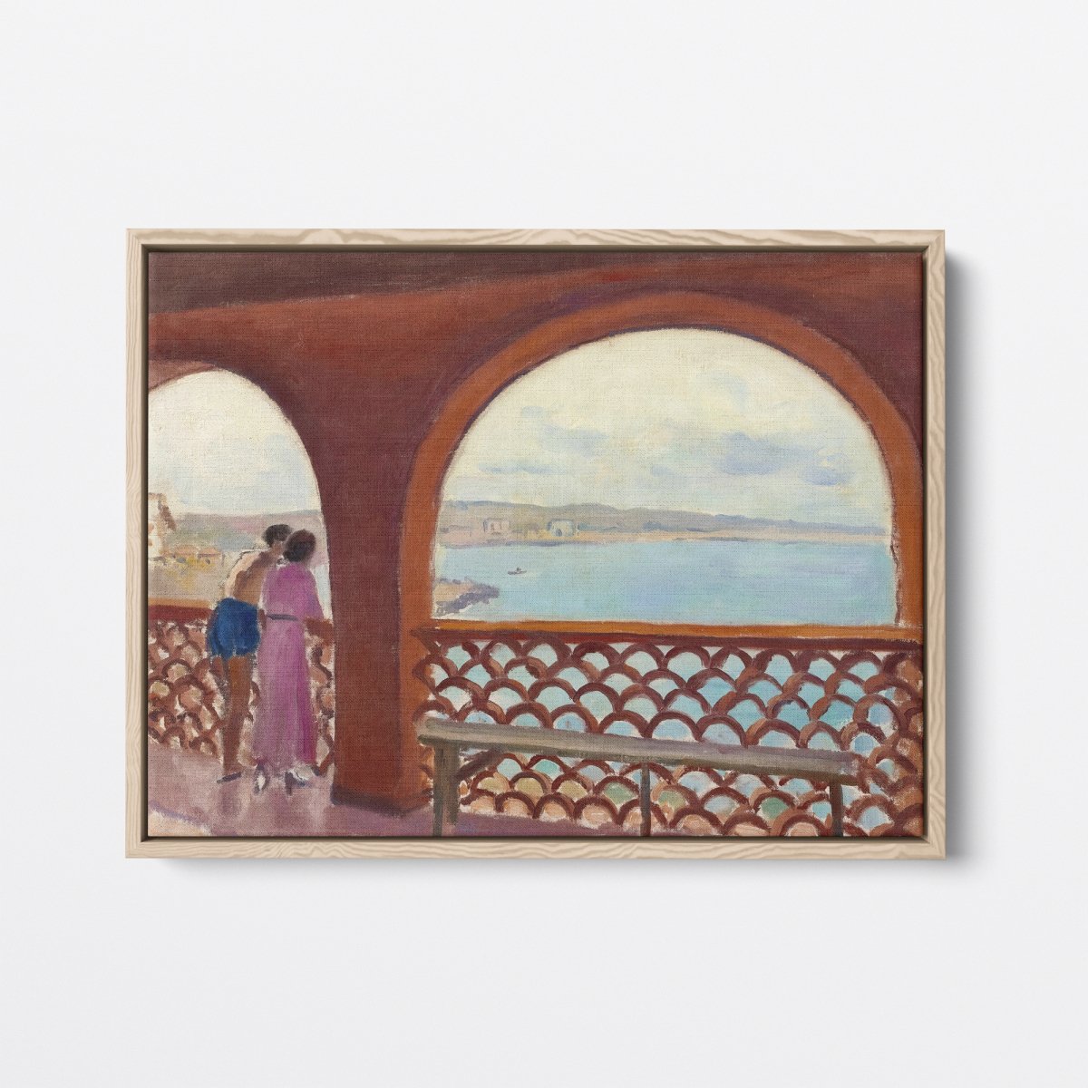 The Terrace at La Madrague | Albert Marquet | Ave Legato Art Prints