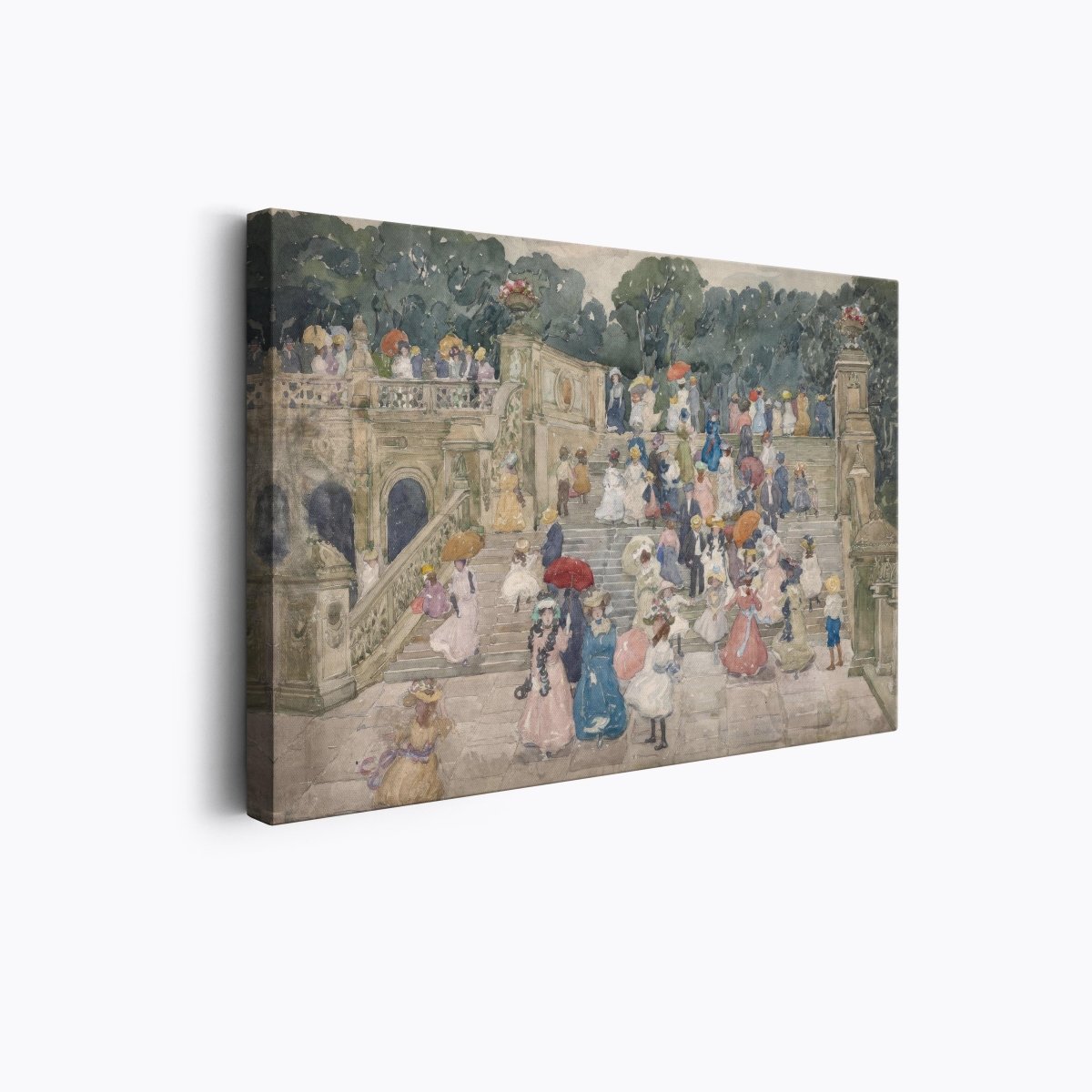 The Terrace Bridge, Central Park | Maurice Prendergast | Ave Legato Art Prints