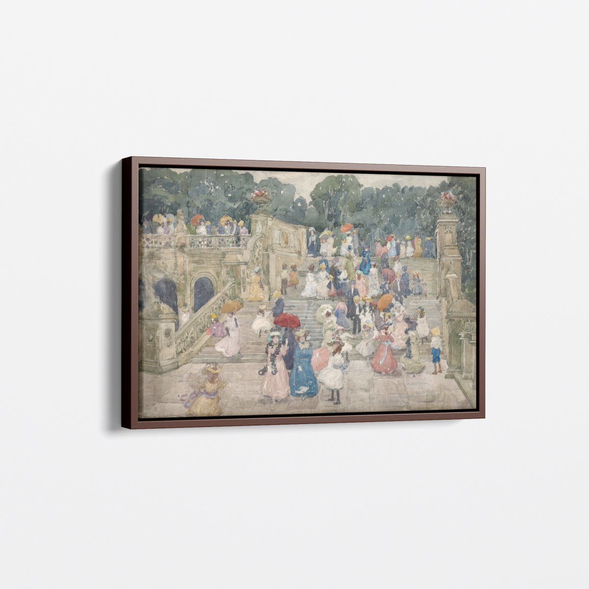 The Terrace Bridge, Central Park | Maurice Prendergast | Ave Legato Art Prints