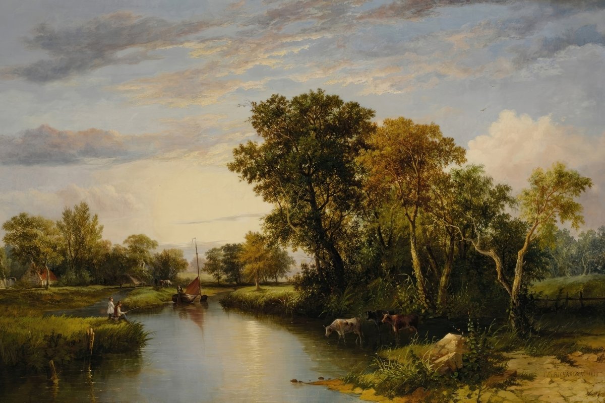 The Thames Valley | Thomas Richardson | Ave Legato Art Prints