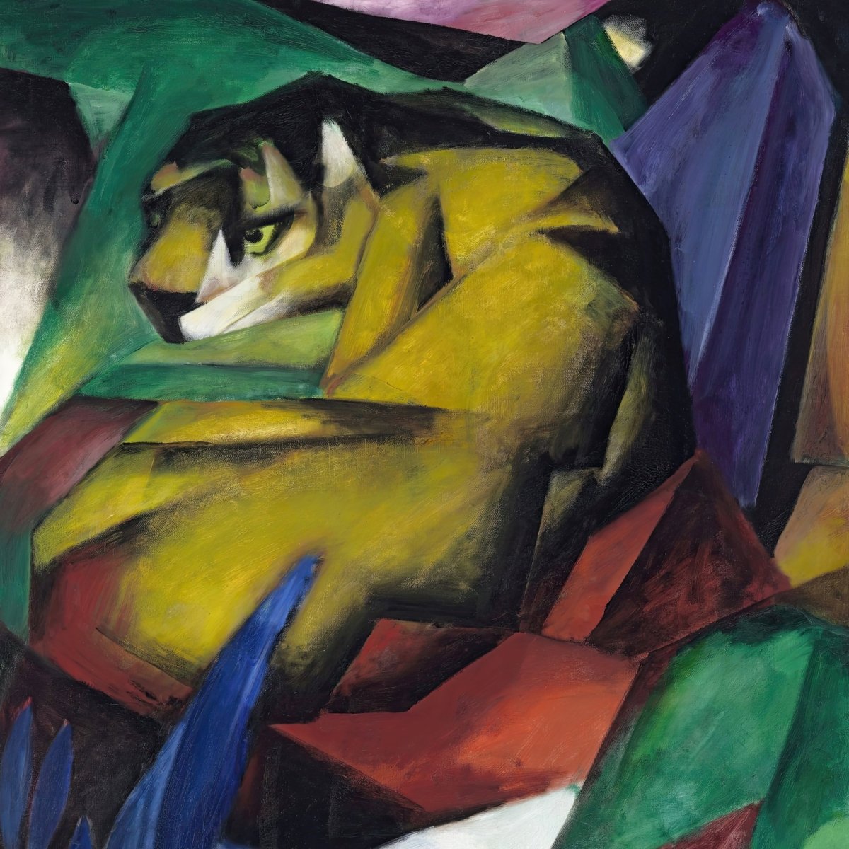 The Tiger | Franz Marc | Ave Legato Art Prints