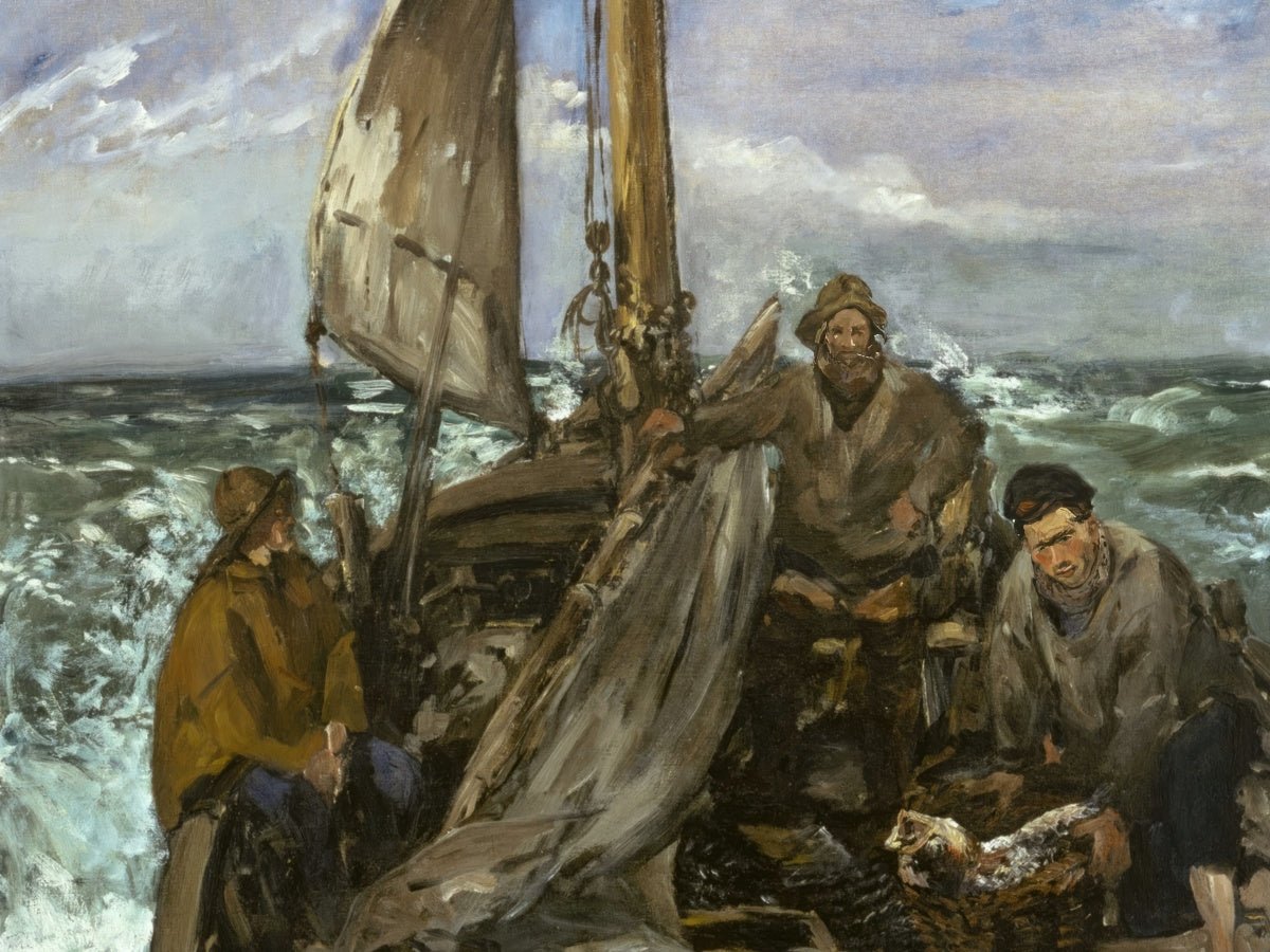 The Toilers of the Sea | Édouard Manet | Ave Legato Art Prints