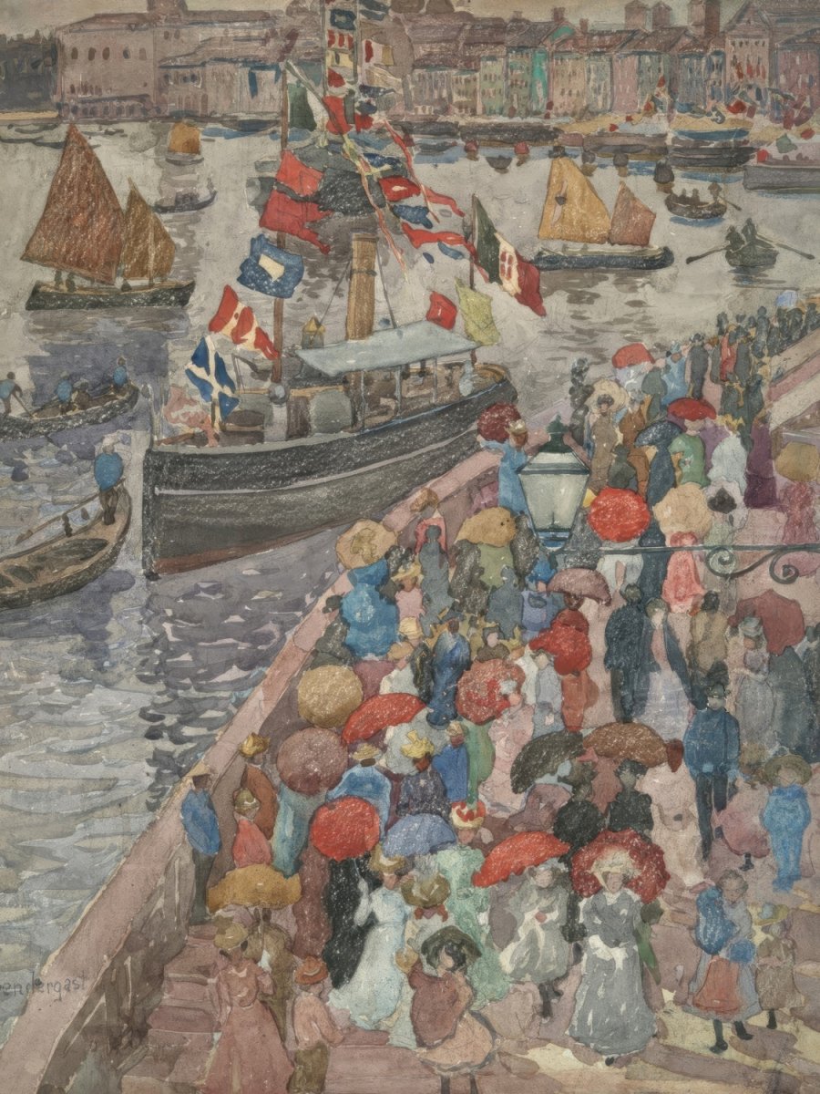 The Venice and Venetia Marina | Maurice Prendergast | Ave Legato Art Prints