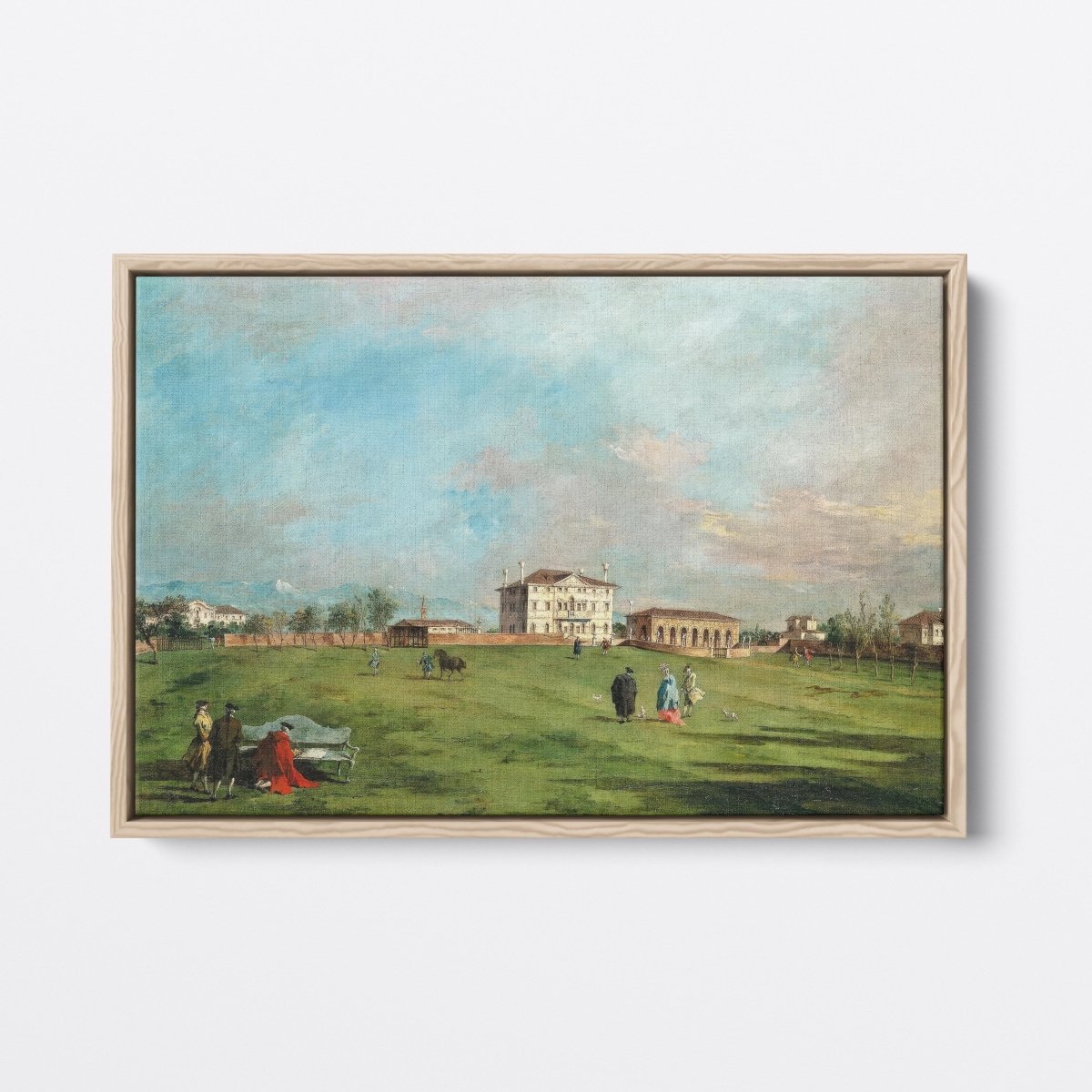 The Villa Loredan, Paese | Francesco Guardi | Ave Legato Art Prints