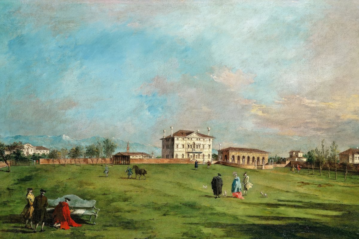 The Villa Loredan, Paese | Francesco Guardi | Ave Legato Art Prints