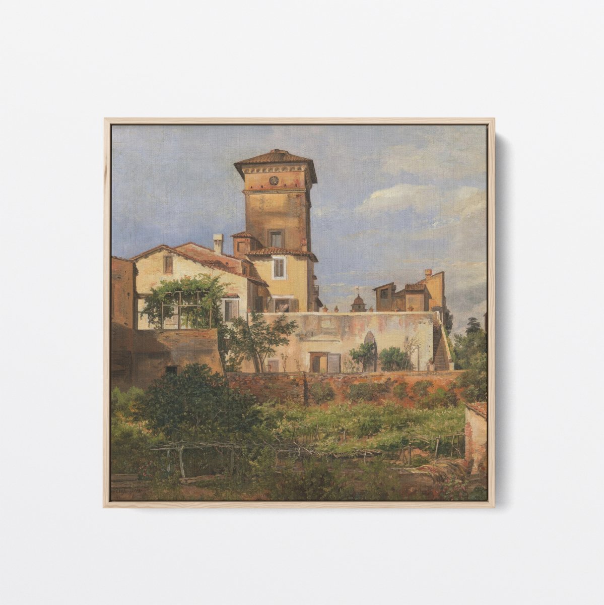 The Villa Malta, Rome | Johan Dahl | Ave Legato Art Prints