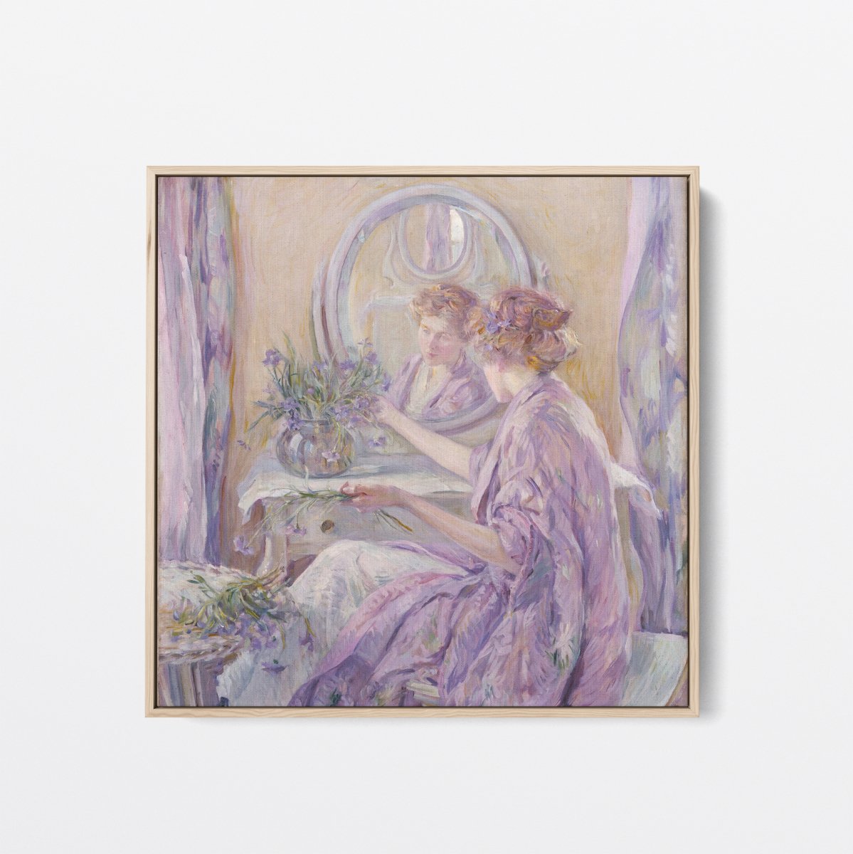 The Violet Kimono | Robert Lewis Reid | Ave Legato Art Prints