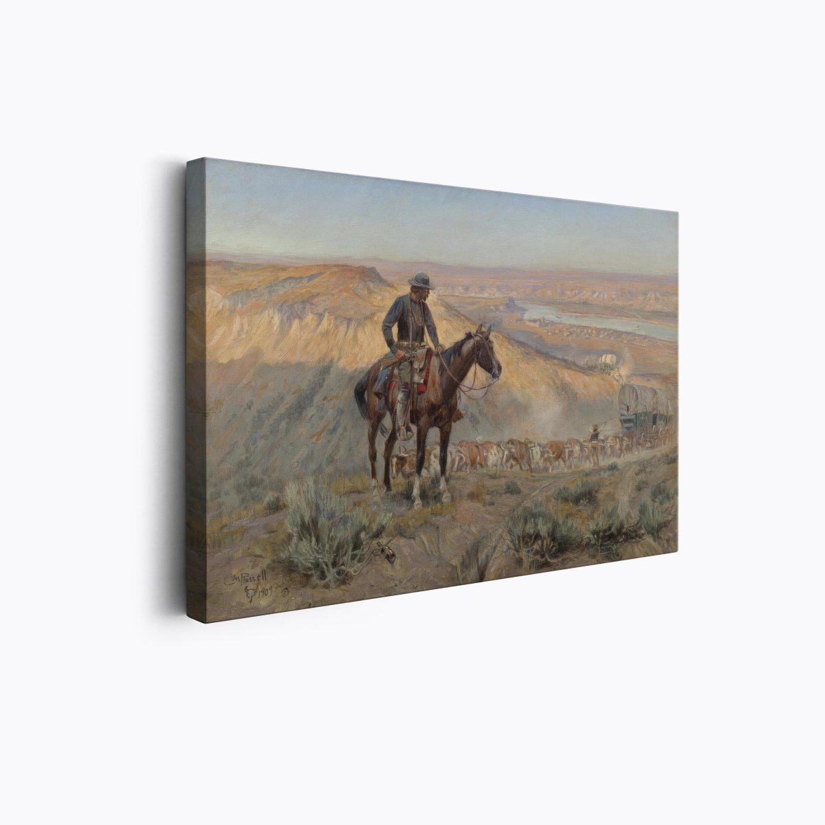 The Wagon Boss | Charles Russell | Ave Legato Art Prints