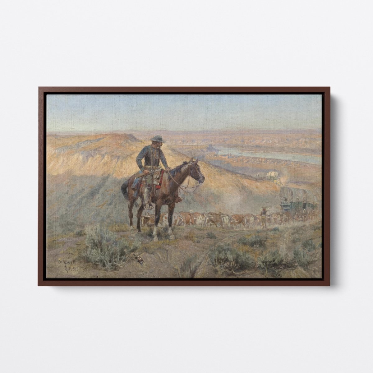 The Wagon Boss | Charles Russell | Ave Legato Art Prints