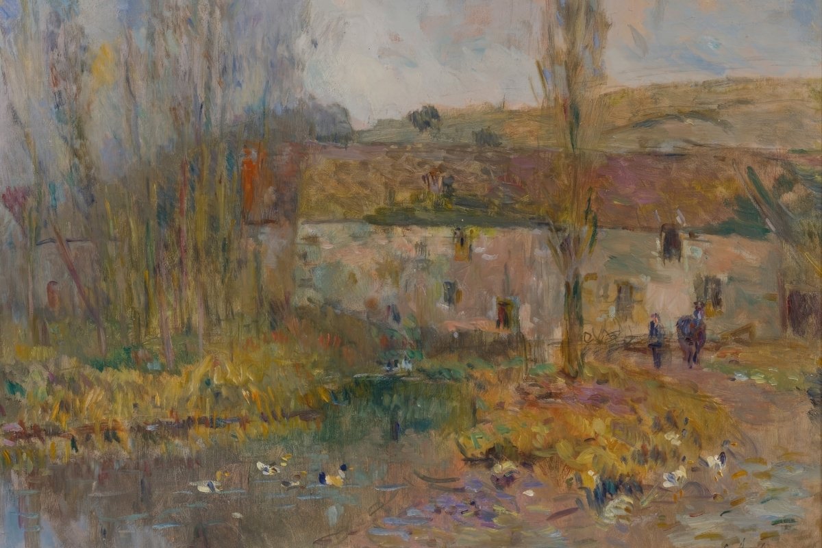 The Watermill in Normandy | Albert Lebourg | Ave Legato Art Prints