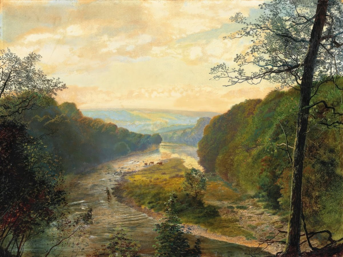 The Wharfe Valley | John Grimshaw | Ave Legato Art Prints