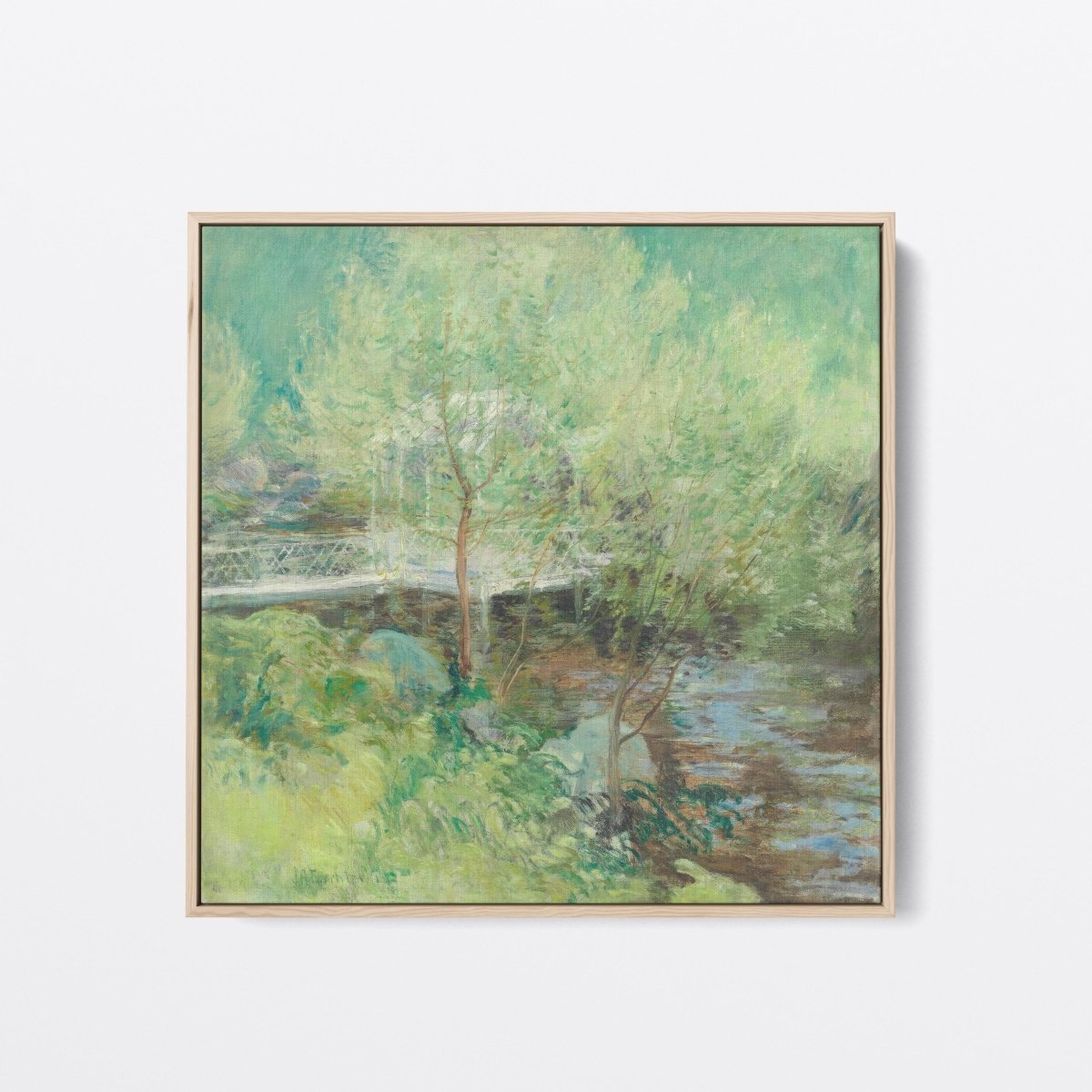 The White Bridge | John Twachtman | Ave Legato Art Prints