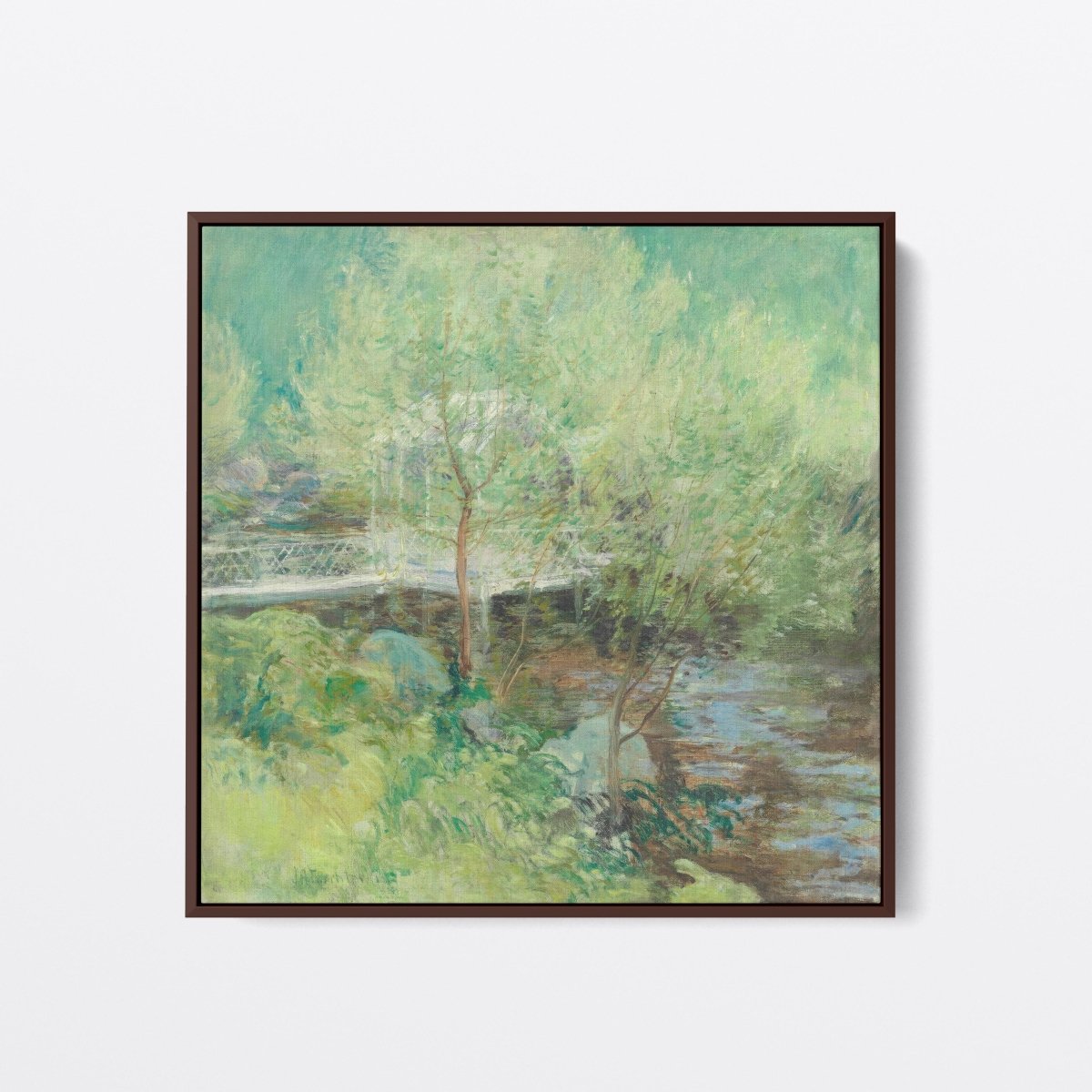 The White Bridge | John Twachtman | Ave Legato Art Prints