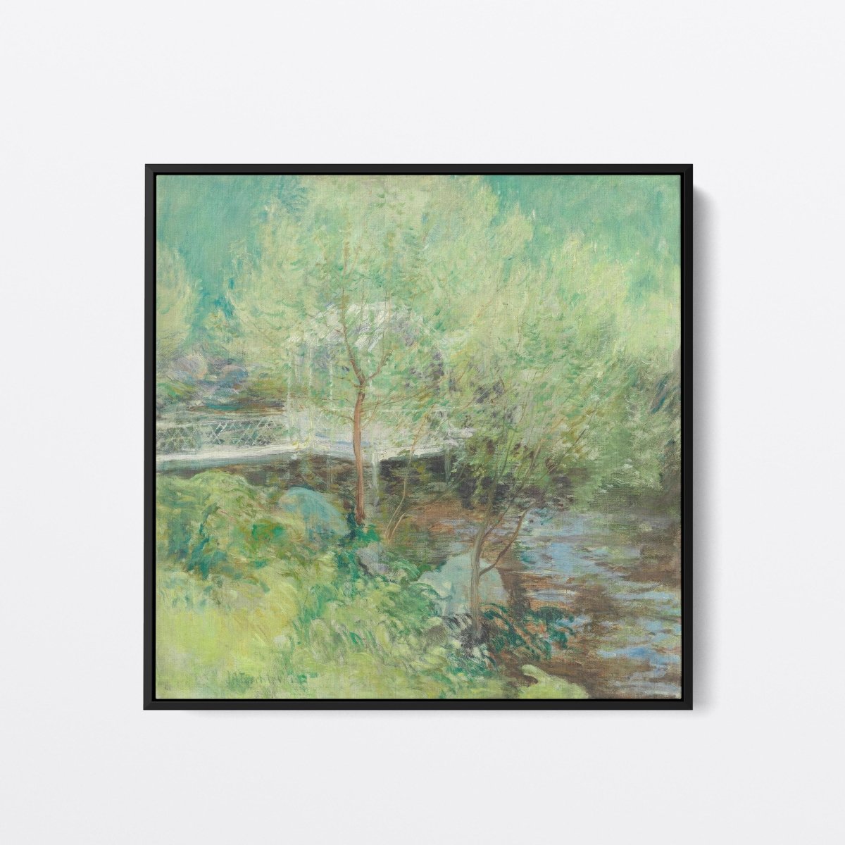 The White Bridge | John Twachtman | Ave Legato Art Prints