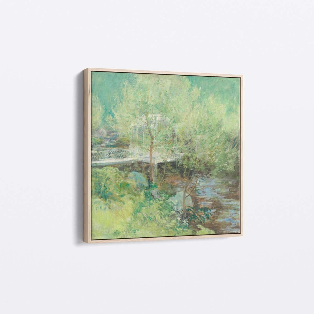 The White Bridge | John Twachtman | Ave Legato Art Prints