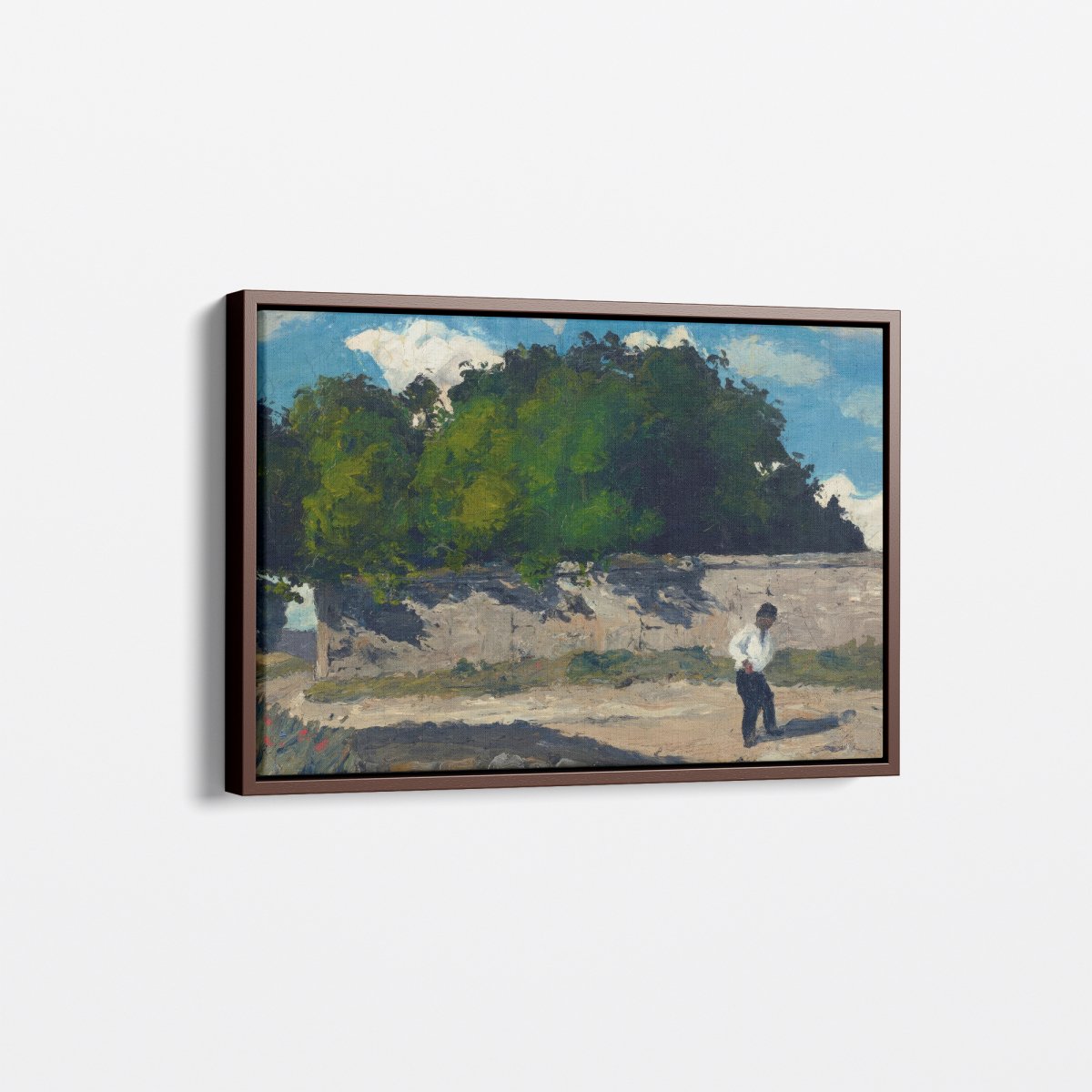 The White Wall | Paul Cézanne | Ave Legato Art Prints