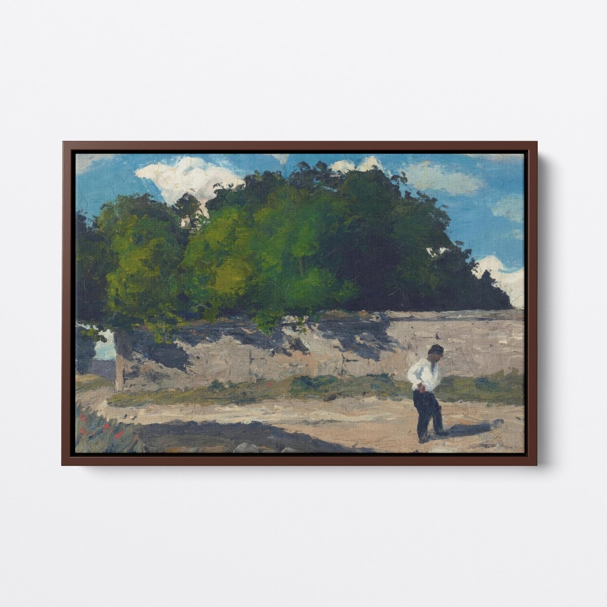 The White Wall | Paul Cézanne | Ave Legato Art Prints