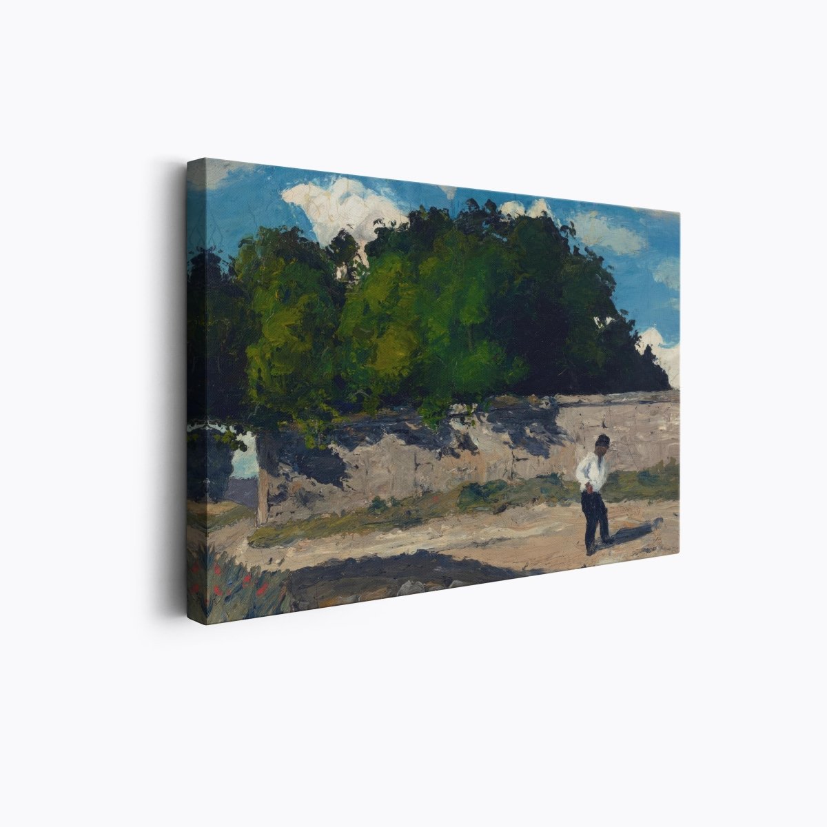 The White Wall | Paul Cézanne | Ave Legato Art Prints