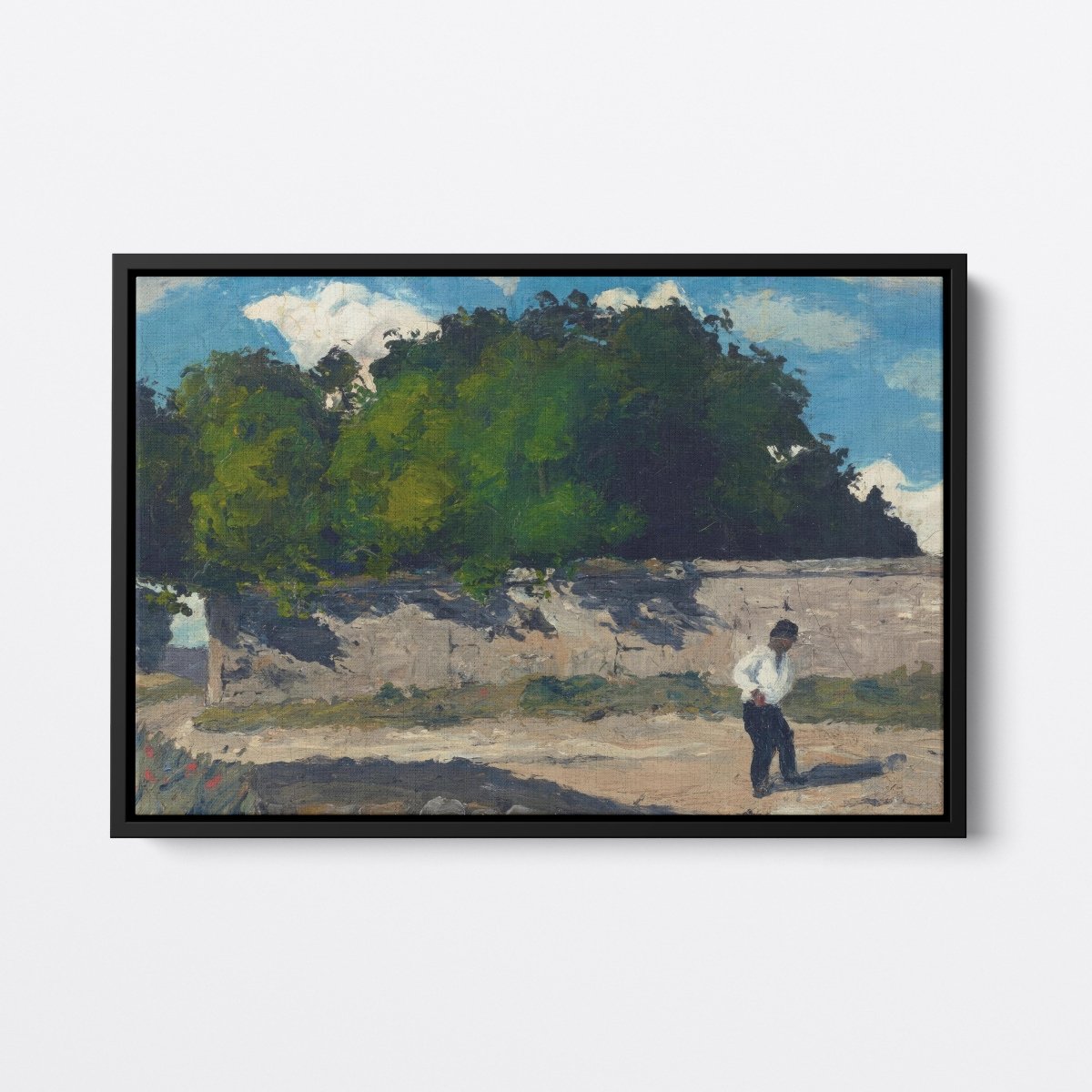 The White Wall | Paul Cézanne | Ave Legato Art Prints