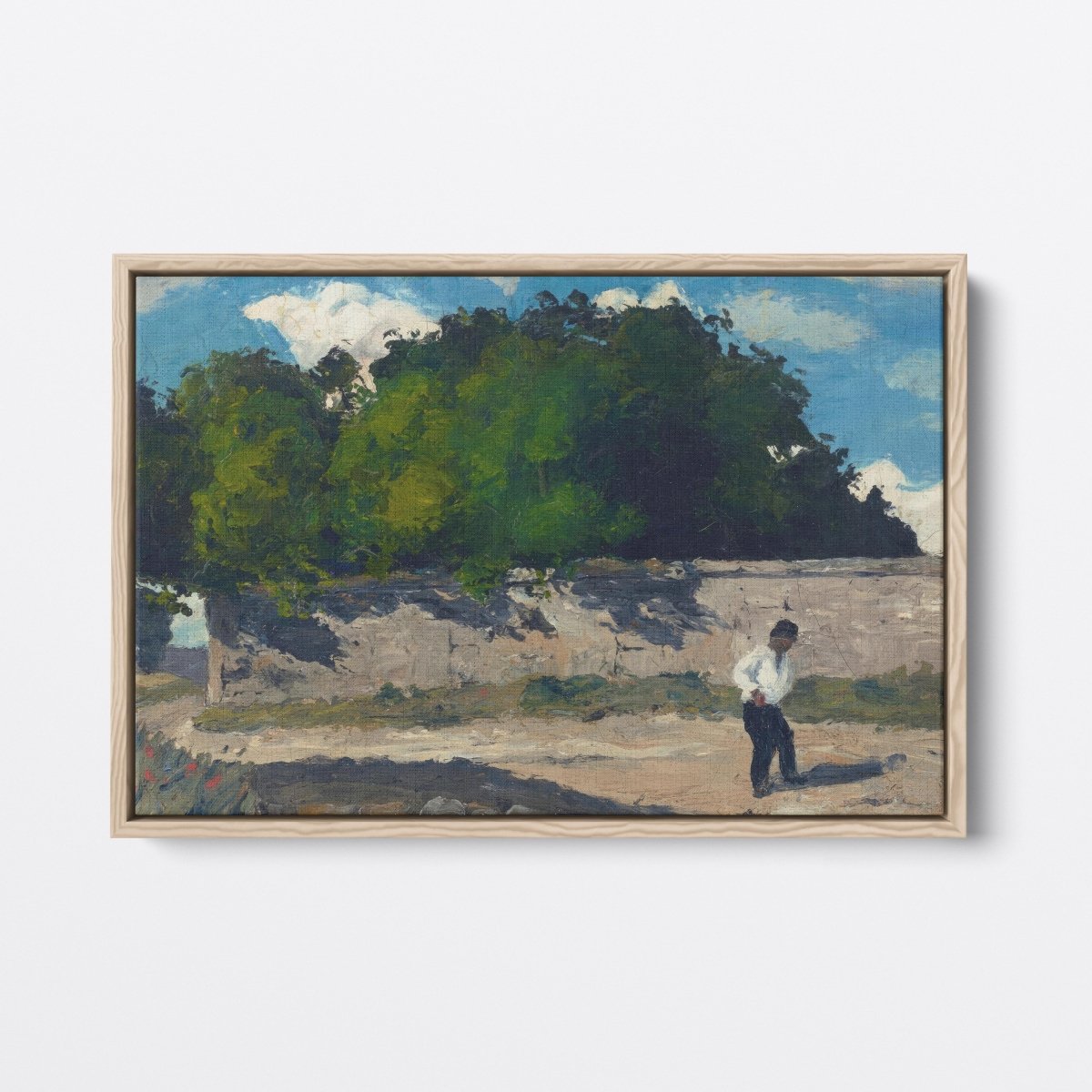 The White Wall | Paul Cézanne | Ave Legato Art Prints