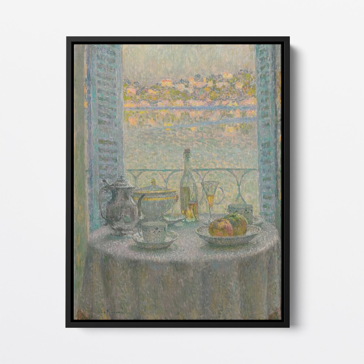 The Window & Round Table | Henri Le Sidaner | Ave Legato Art Prints