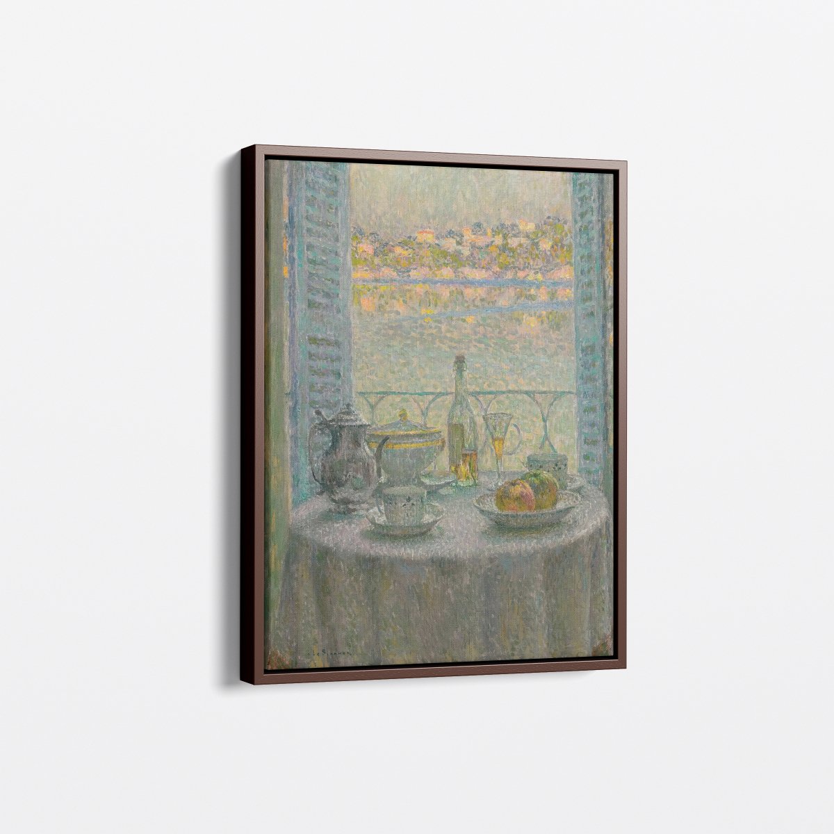 The Window & Round Table | Henri Le Sidaner | Ave Legato Art Prints